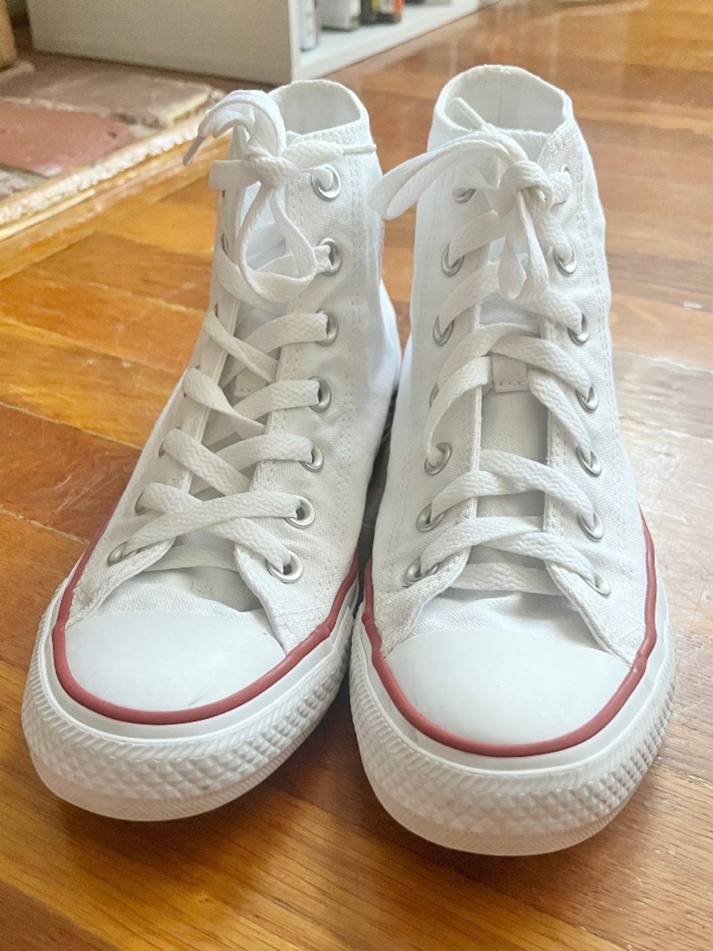 White high top Converse